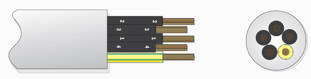 Non-harmonized, halogen-free YSLY-JZ HMH conductor - 1